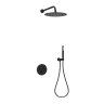 Душевой комплект SANCOS Link встраиваемый, c термостатическим смесителем, цвет черный матовый, арт. SC3005MB