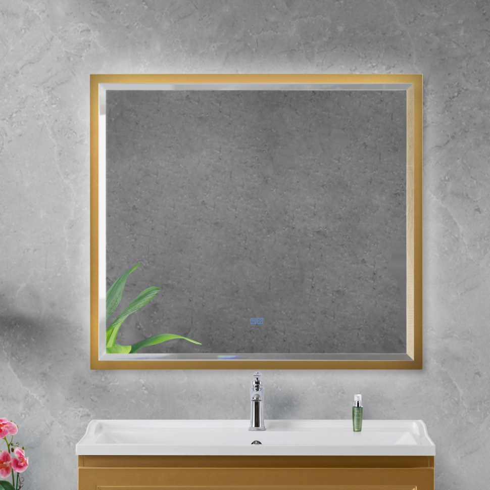 Зеркало CEZARES CZR-SPC-INT-1000-900-LED-TCH-WARM-BORO