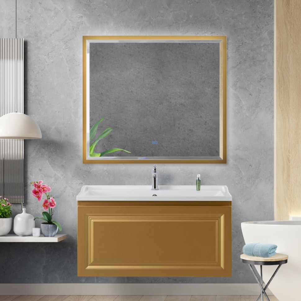 Зеркало CEZARES CZR-SPC-INT-1000-900-LED-TCH-WARM-BORO