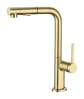 Смеситель для кухни Neo, светлое брашированное золото, Ne214419-SBG, Starke-Paulmark