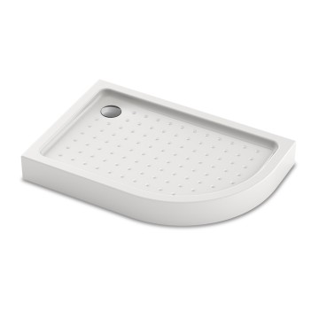 Душевой поддон Veconi Tezeo acrylic TZ-55L, 1000x900x150, акрил, белый