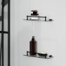 Душевая кабина Niagara Standart ST120/80/15QL/KL/BKT (120х80х225) низкий поддон(15см),черный,стекло прозрачное,3 места