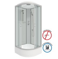 Душевая кабина Niagara Classic NG-3302-14 (100х100х215) средний поддон(26см),стекло матовое,4 места