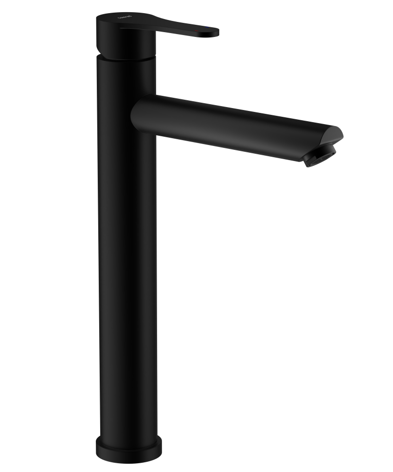 Смеситель Splenka высокий для умывальника S223.15.06 Черный