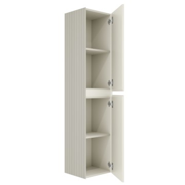 Шкаф Велле (Welle) VSC-2WL150MBG подвесной, 1500*350*300, Бежевый матовый софт-тач