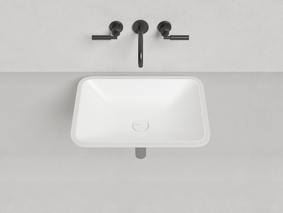 Раковина встраиваемая MAREA 06 550х400х134 S-Stone Матовое