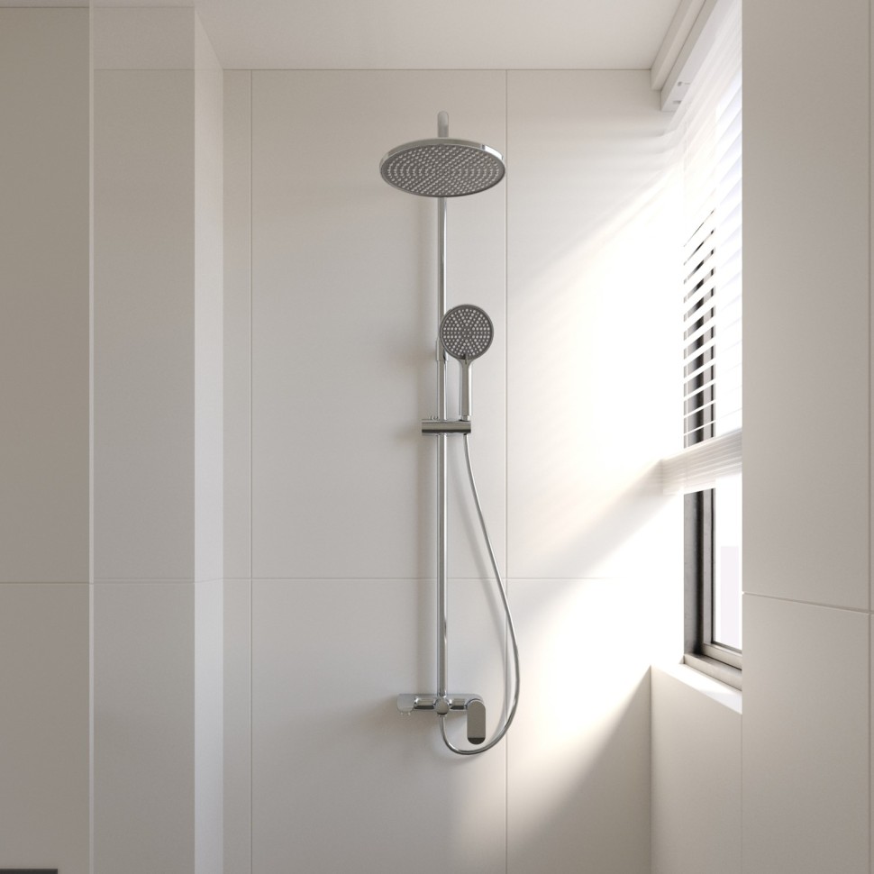 Душевая стойка FERRI, хром глянец