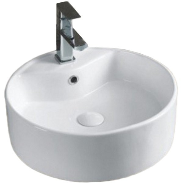 Раковина Ceramalux накладная 9008В цвет белый