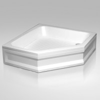 Душевой поддон трапеция RGW BT/CL-S (800x800)