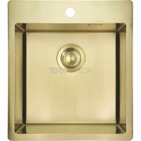 Стальная мойка, 1-чаша