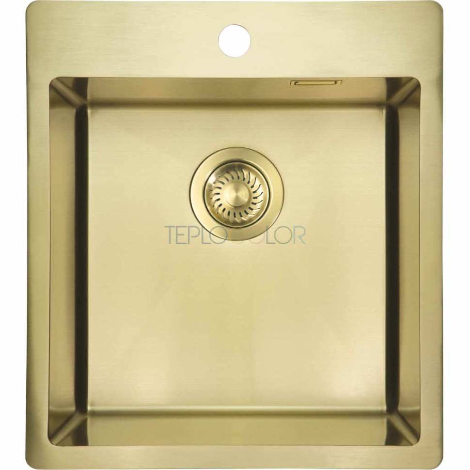 Стальная мойка, 1-чаша