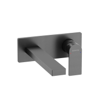 Смеситель для раковины SANCOS Studio c внутренней частью, вороненая сталь, арт. SC9017GG