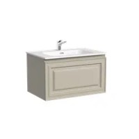 Тумба подвесная SANCOS Very 690х445х406, c одним ящиком оснащенным доводчиками, Beige Soft , арт.VR70CE