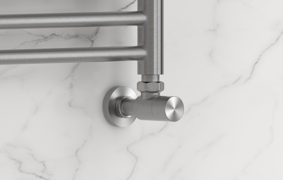 Вентиль угловой под шестигранник (G 1/2" НР х G 1/2" НР)