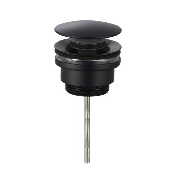 AQM7003MB Донный клапан, Черный матовый