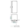 Эльба (Elbe) 74P28 Душевой уголок