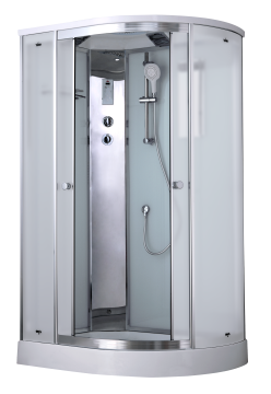Timo Comfort T-8802L Fabric Glass душевая кабина 120*85*220+турецкая баня хамам+стульчик прозрачный