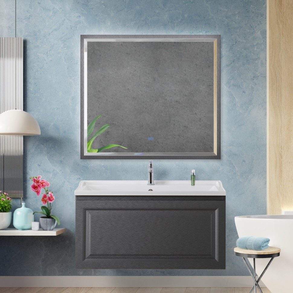 Зеркало CEZARES CZR-SPC-INT-1000-900-LED-TCH-WARM-TIT