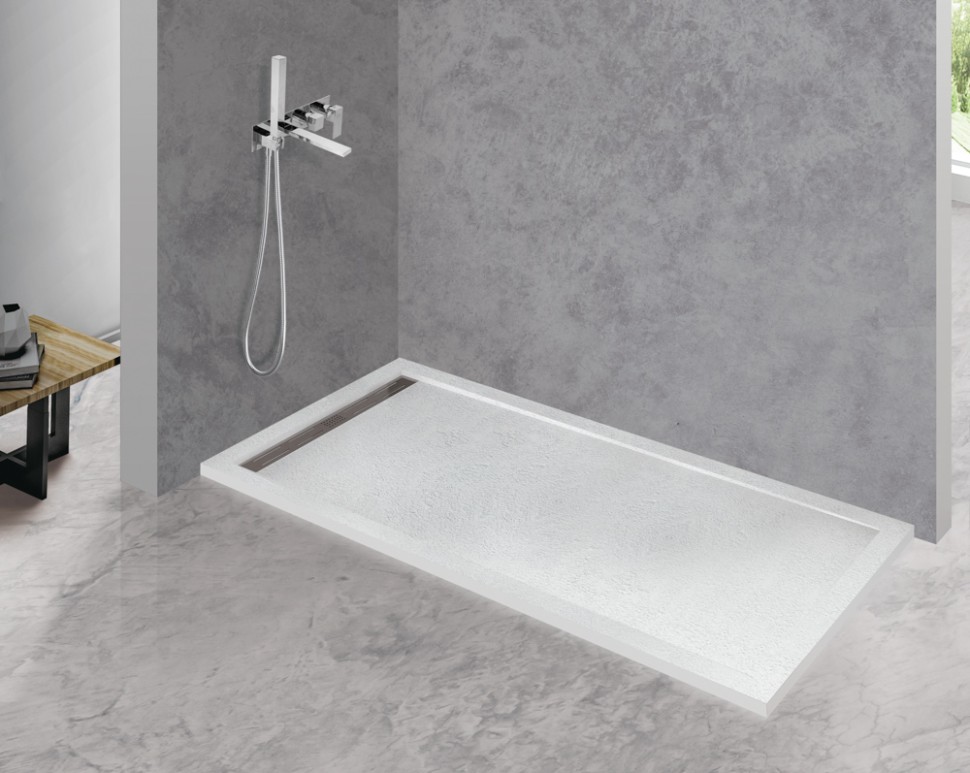 Поддон из искусственного мрамора CEZARES TRAY-AS-AH-140/80-30-W