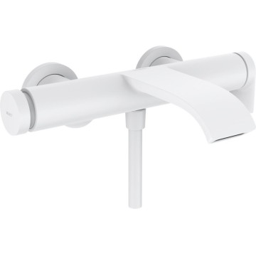 Смеситель для ванны Hansgrohe Vivenis (75420700) внешнего монтажа, белый матовый