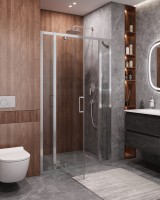 Душевая дверь CEZARES MOLVENO-BA-12-100+40-C-Cr-IV