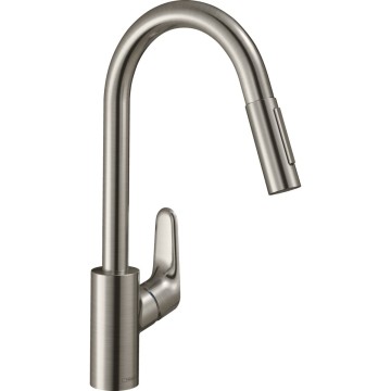 Смеситель для кухонных моек Hansgrohe Focus сталь (31815800)