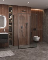 Душевой уголок CEZARES MOLVENO-AH-12-140/90-C-GM-IV