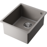 Кухонная мойка Omoikiri Bosen 38-U-GR Tetogranit/leningrad grey