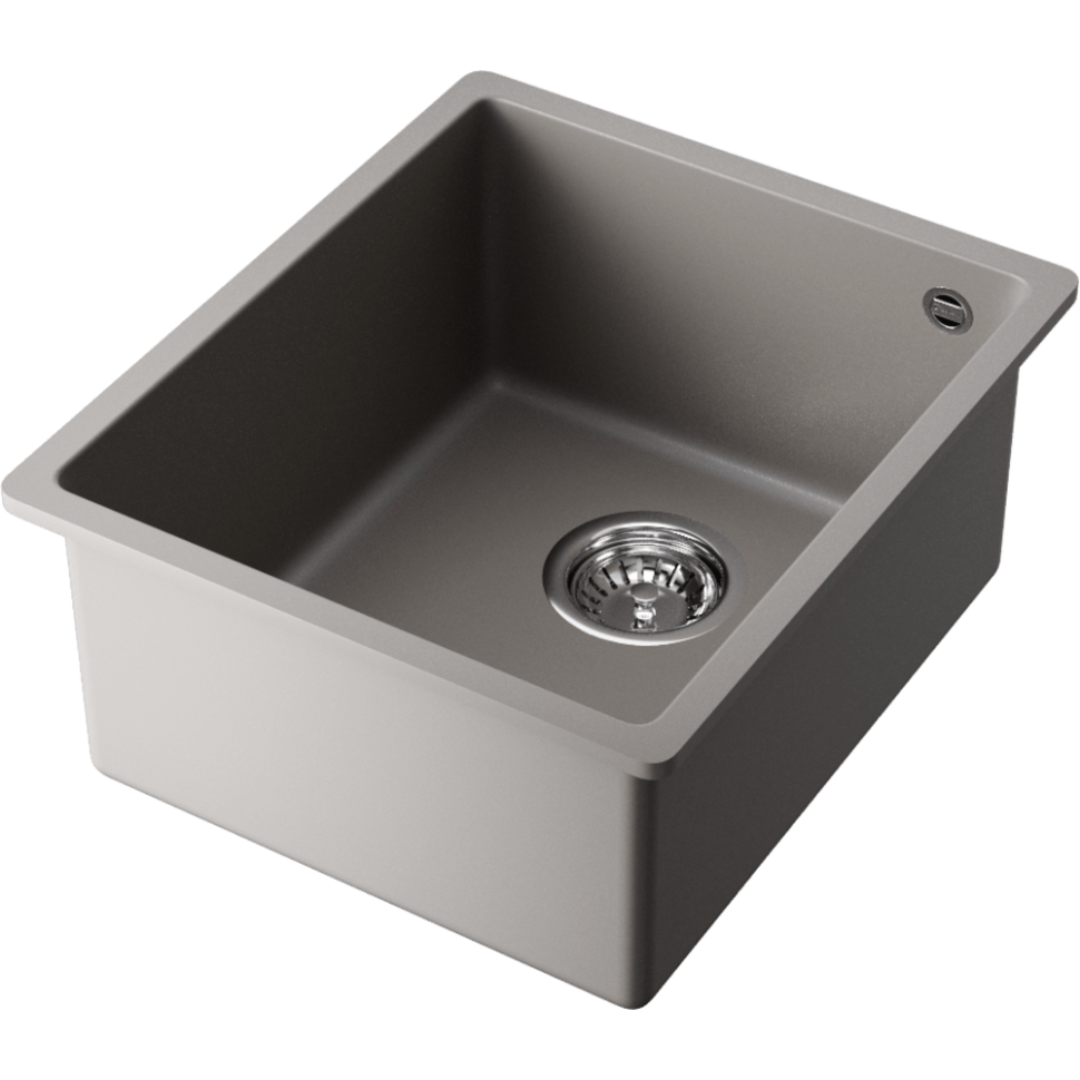 Кухонная мойка Omoikiri Bosen 38-U-GR Tetogranit/leningrad grey
