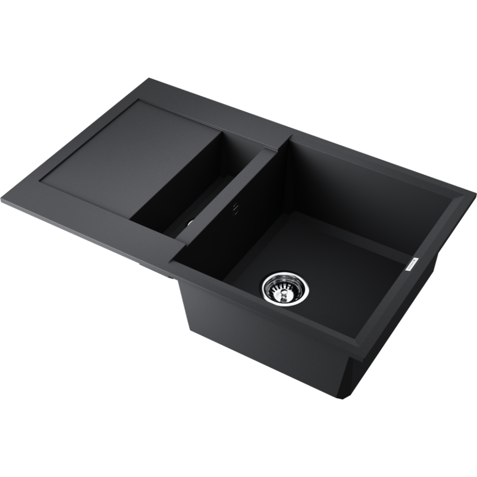 Кухонная мойка Omoikiri Sakaime 78-2-BL Tetogranit/черный