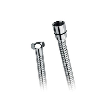 Душевой шланг растягивающийся Demm 150 см, 1/2-"3/4" дюйма, нержавеющая сталь
