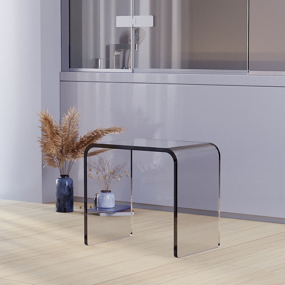 Стул для душа Veconi ST-AC-1T, 425*280*390, прозрачный