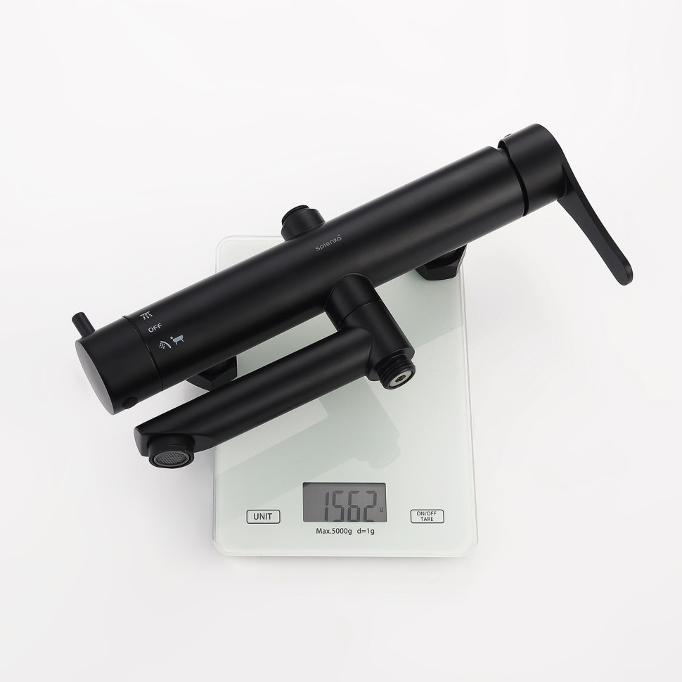 Душевая система Splenka для ванны и душа S223.24.06 Черный