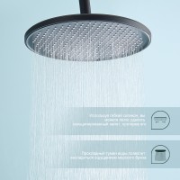 Душевая система Splenka для ванны и душа S223.24.06 Черный