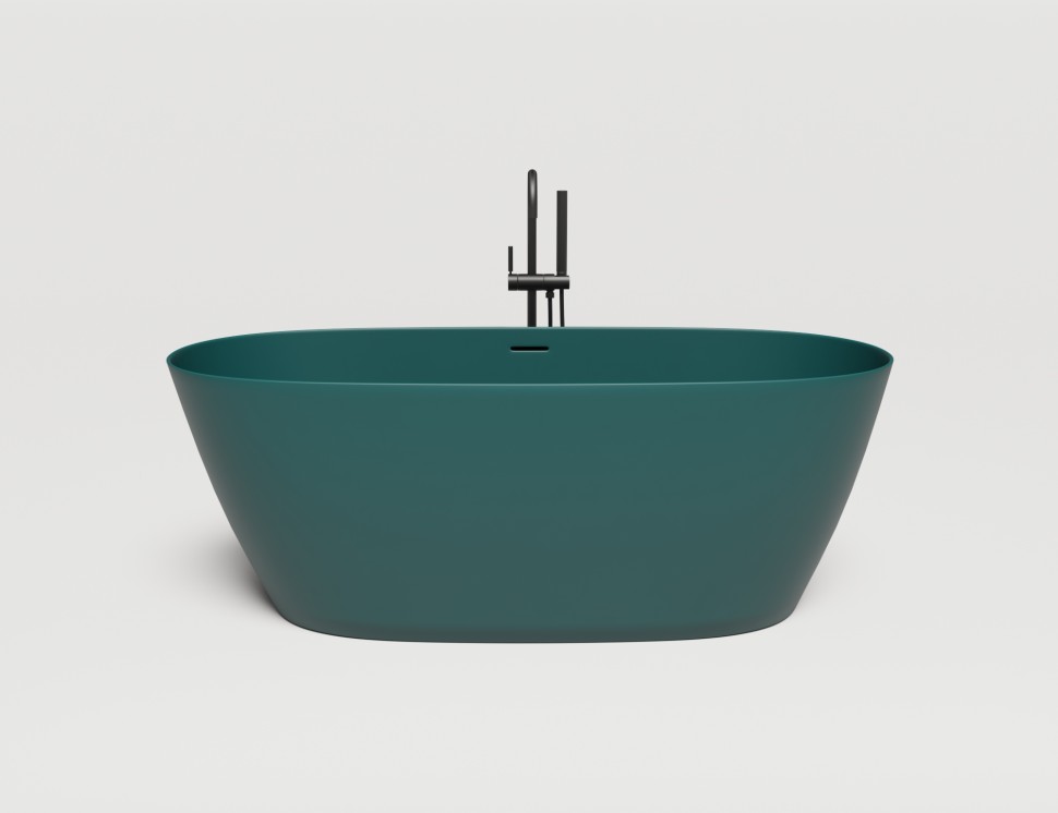 Ванна отдельностоящая SOFIA 165x75 покраска по RAL полностью S-Stone Матовое