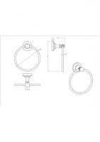 Полотенцедержатель 52006