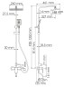 A16501 Душевой комплект со смесителем