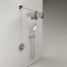 Душевой комплект SANCOS Space встраиваемый c термостатическим смесителем, цвет хром , арт. SC3006CH