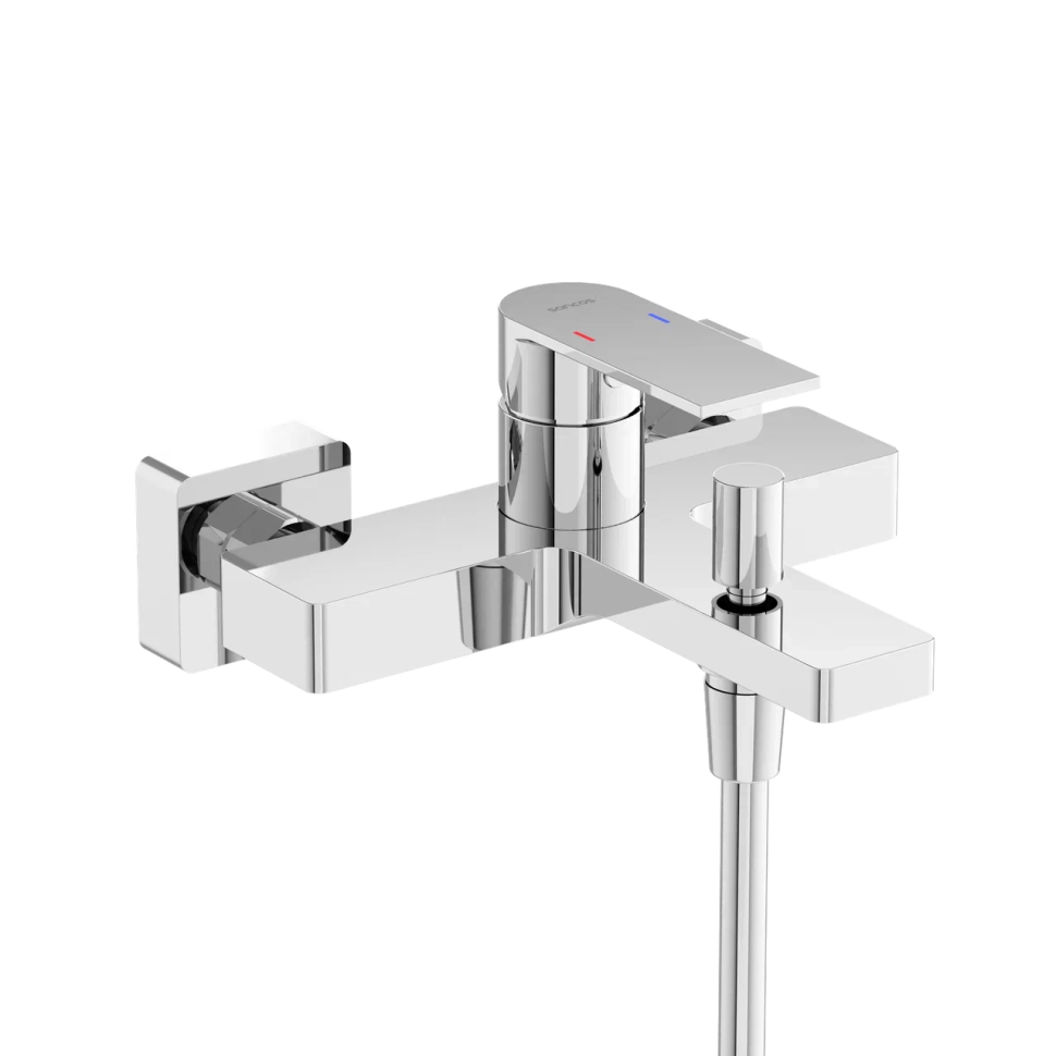 Смеситель для ванны и душа SANCOS Studio, хром, арт. SC9018CH