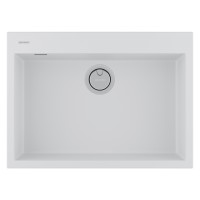 Мойка DECORATION 69, ACRYSTONE, PM936950-WH, WHITE, 690х500 мм, Paulmark