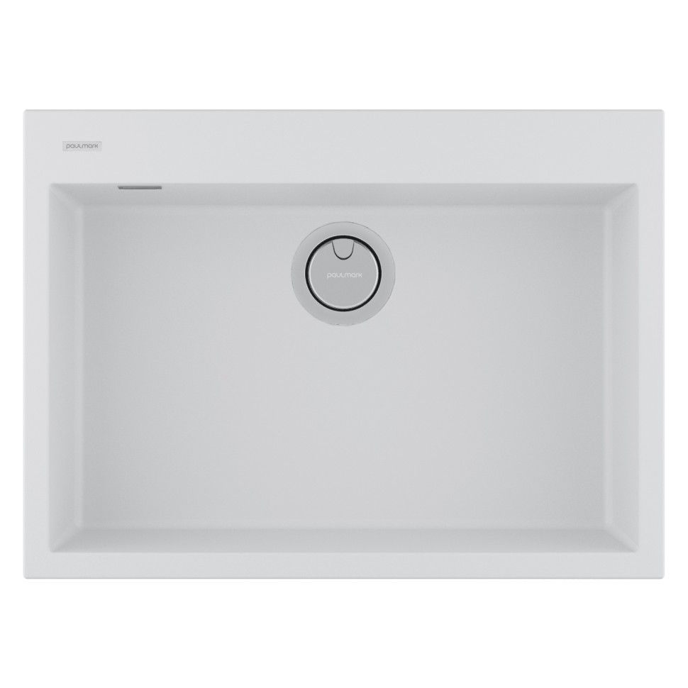 Мойка DECORATION 69, ACRYSTONE, PM936950-WH, WHITE, 690х500 мм, Paulmark