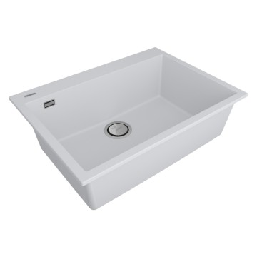 Мойка DECORATION 69, ACRYSTONE, PM936950-WH, WHITE, 690х500 мм, Paulmark