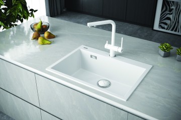Мойка DECORATION 69, ACRYSTONE, PM936950-WH, WHITE, 690х500 мм, Paulmark