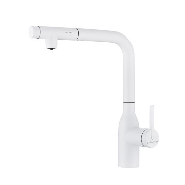 Смеситель для кухни VIPER, белый матовый, Vi213105-WH, Paulmark