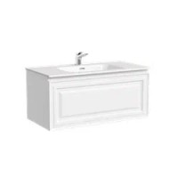 Тумба подвесная SANCOS Very 890х445х406, c одним ящиком оснащенным доводчиками, Bianco , арт.VR90W